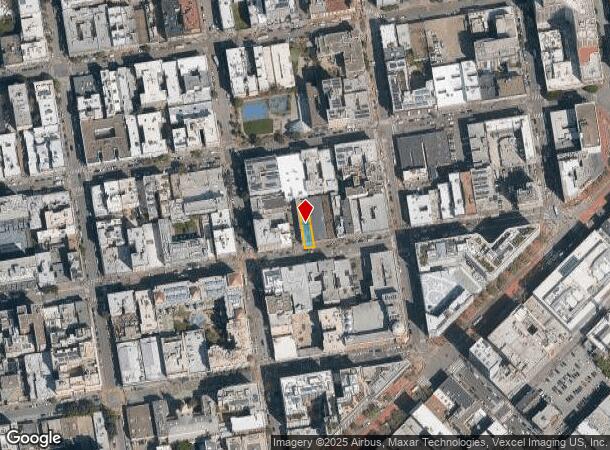  162 Turk St, San Francisco, CA Parcel Map