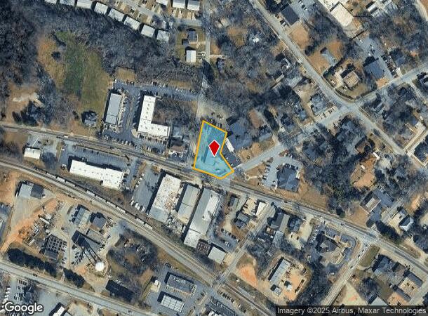 121 W Athens St, Winder, GA Parcel Map