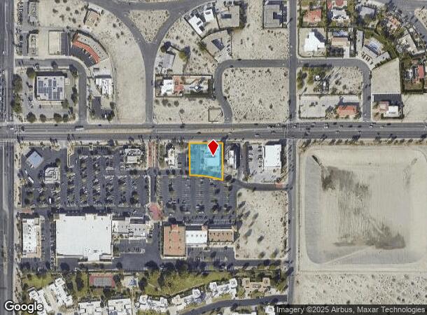  1717 E Vista Chino, Palm Springs, CA Parcel Map