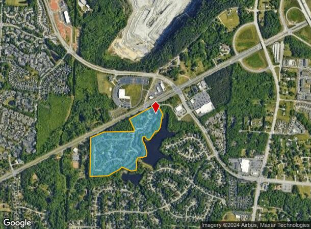  4610 Crowne Lake Cir, Jamestown, NC Parcel Map