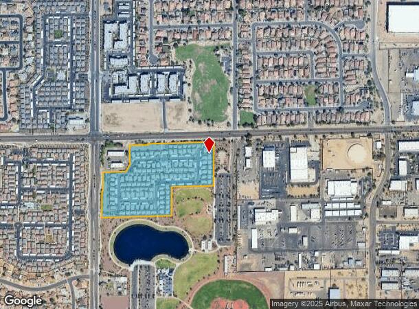  8201 W Olive Ave, Peoria, AZ Parcel Map
