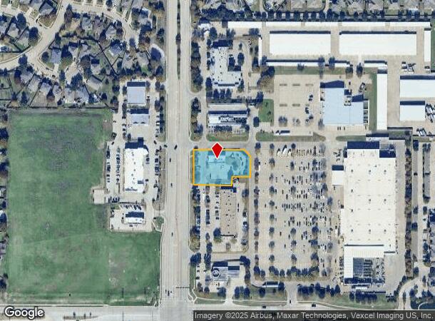  320 N Custer Rd, Mckinney, TX Parcel Map