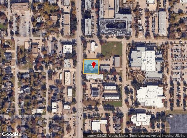 1021 S Main St, Grapevine, TX Parcel Map