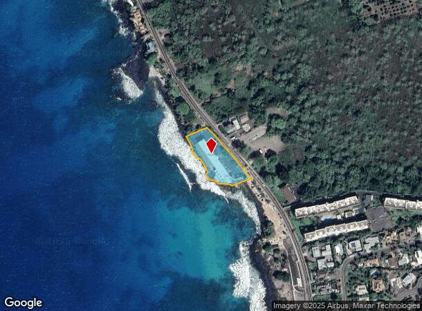 77 Alii Dr, Kailua Kona, HI Parcel Map