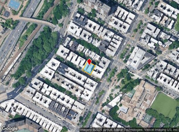 605 W 137Th St, New York, NY Parcel Map