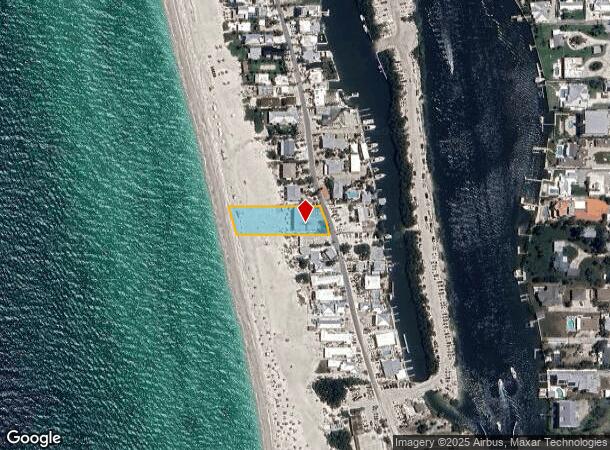 205 Casey Key Rd, Nokomis, FL Parcel Map