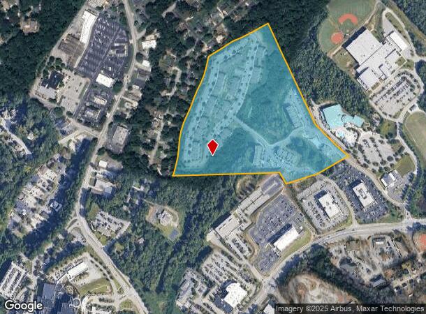 100 Foothills Pkwy Ne, Gainesville, GA Parcel Map