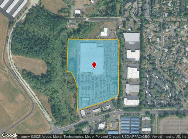 1255 Ne 48Th Ave, Hillsboro, OR Parcel Map