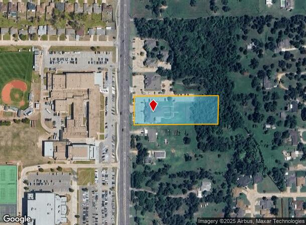  2012 S Post Rd, Oklahoma City, OK Parcel Map