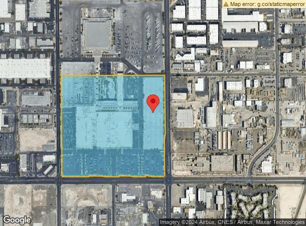  4500 W Tropicana Ave, Las Vegas, NV Parcel Map