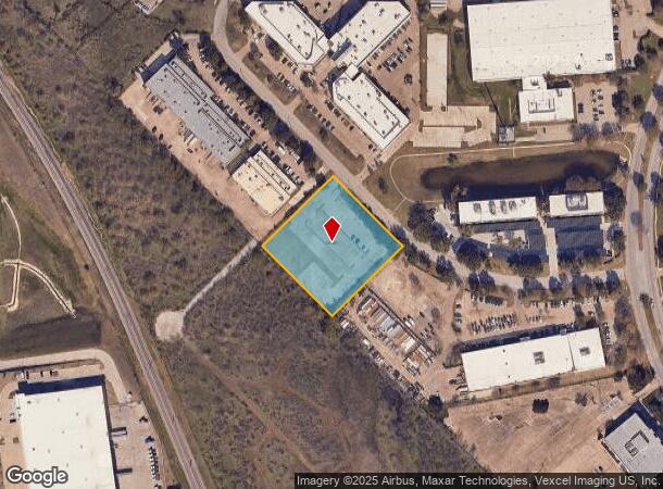  1911 Westridge Dr, Irving, TX Parcel Map