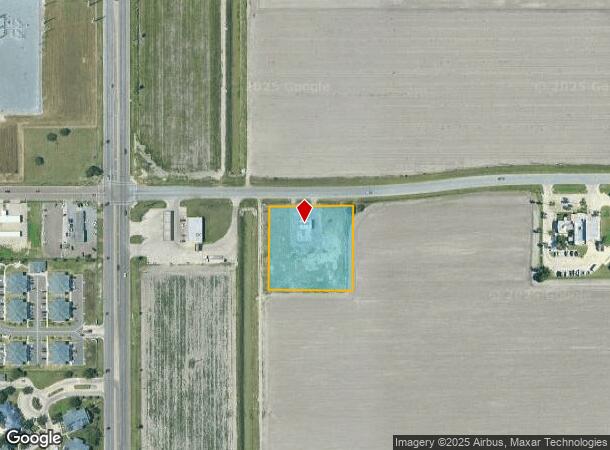 3410 E Grimes St, Harlingen, TX Parcel Map