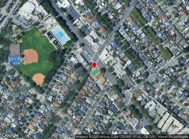 4309 Overland Ave, Culver City, CA Parcel Map