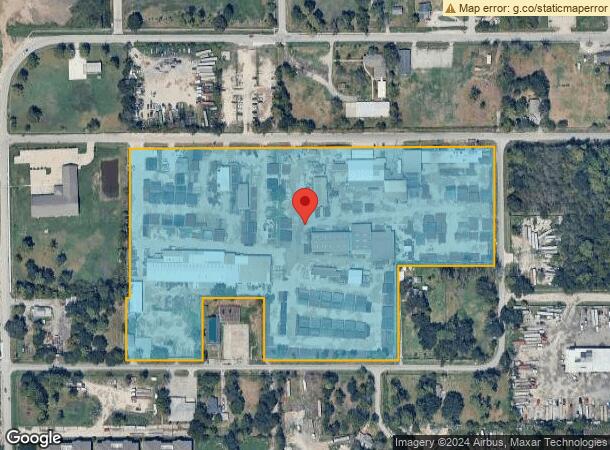  8640 N Green River Dr, Houston, TX Parcel Map