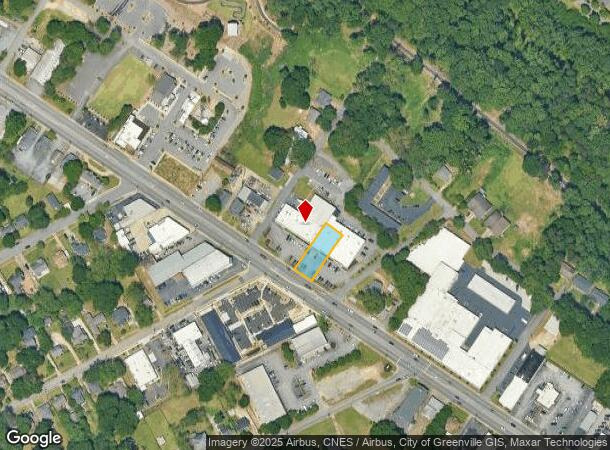  1003 Laurens Rd, Greenville, SC Parcel Map