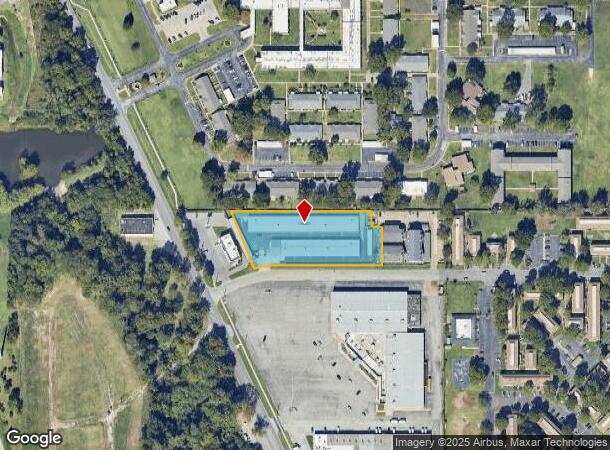  2405 E 87Th St, Tulsa, OK Parcel Map