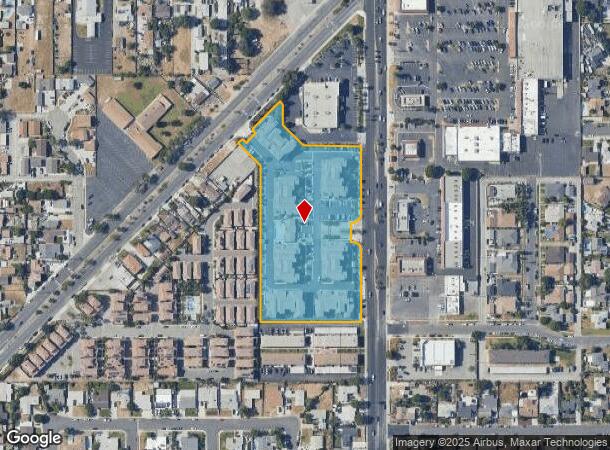  606 S Riverside Ave, Rialto, CA Parcel Map