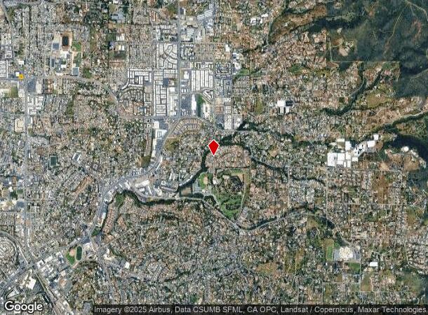  1502 N Santa Fe Ave, Vista, CA Parcel Map