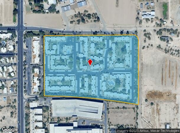  2000 E Roger Rd, Tucson, AZ Parcel Map