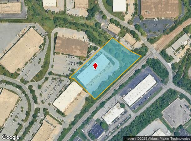 8001 Flint St, Overland Park, KS Parcel Map