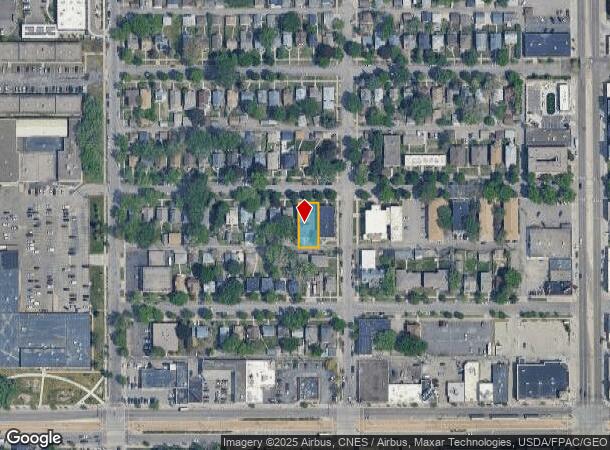  1648 Charles Ave, Saint Paul, MN Parcel Map