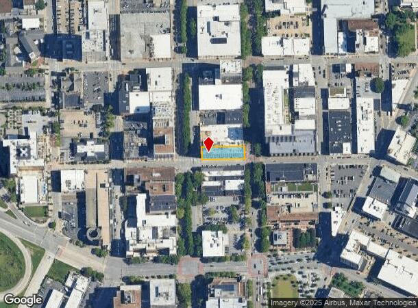 736 Broad St, Chattanooga, TN Parcel Map