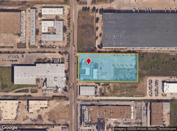 2822 S Jupiter Rd, Garland, TX Parcel Map