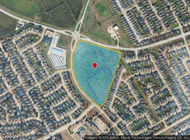  9002 S Collins St, Arlington, TX Parcel Map