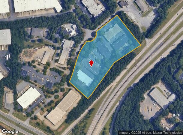  1283 Kennestone Cir, Marietta, GA Parcel Map