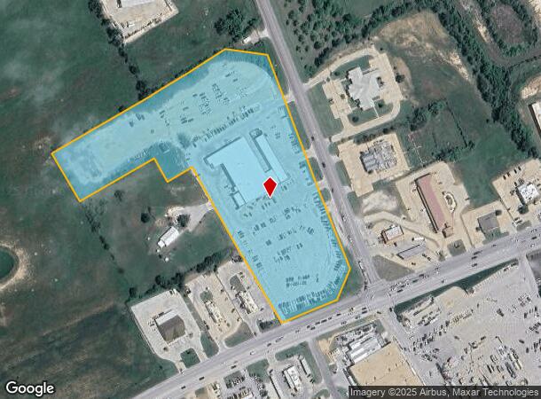  2975 W Washington St, Stephenville, TX Parcel Map