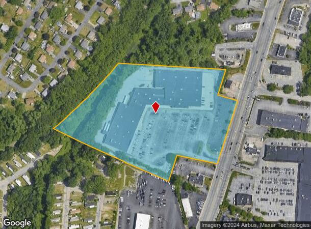  945 Bald Hill Rd, Warwick, RI Parcel Map