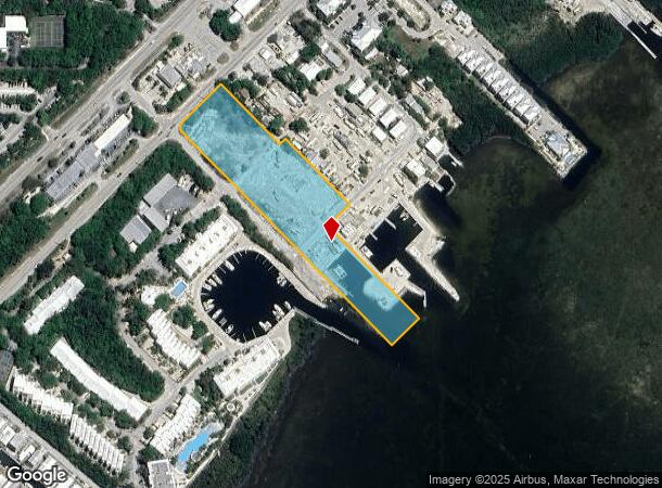 97601 Overseas Hwy, Key Largo, FL Parcel Map