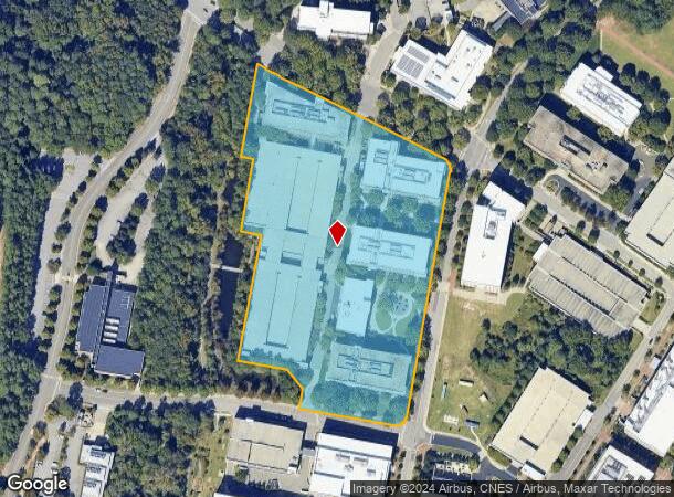  940 Main Campus Dr, Raleigh, NC Parcel Map