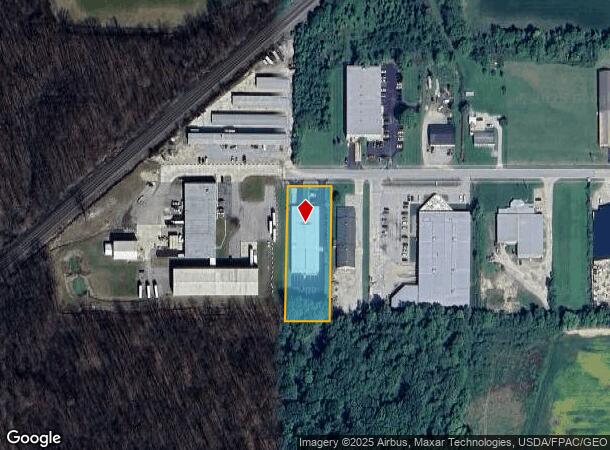 222 Commerce Dr, Lagrange, OH Parcel Map