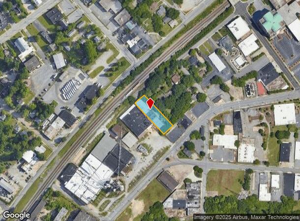  507 W High Ave, High Point, NC Parcel Map