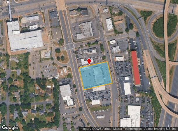  6550 Backlick Rd, Springfield, VA Parcel Map