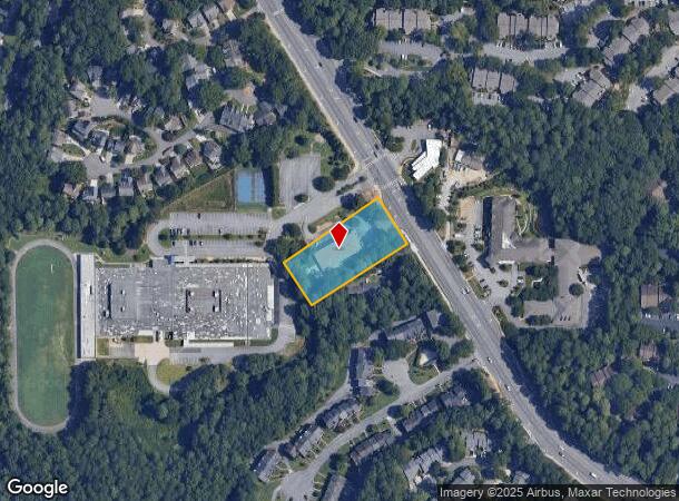 2710 Holcomb Bridge Rd, Alpharetta, GA Parcel Map
