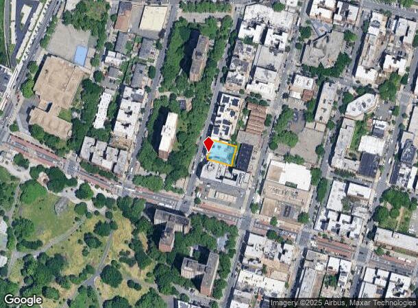 600 Trinity Ave, Bronx, NY Parcel Map