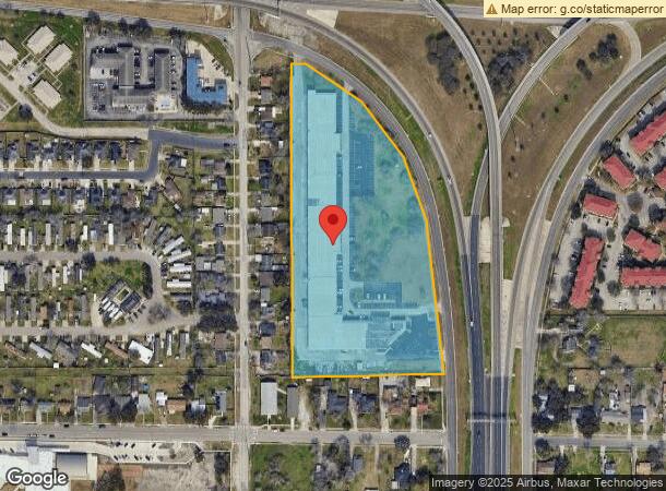  2209 N Padre Island Dr, Corpus Christi, TX Parcel Map