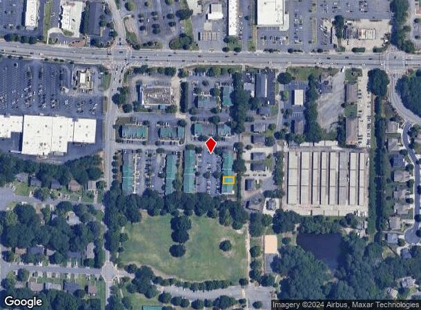  707 Whitlock Ave Sw, Marietta, GA Parcel Map