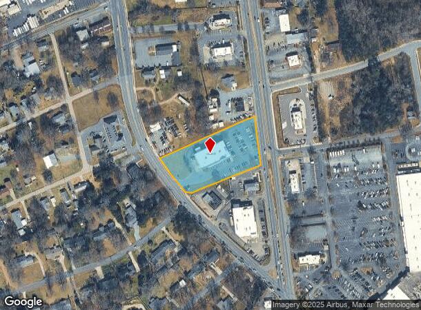 1250 S Cannon Blvd, Kannapolis, NC Parcel Map