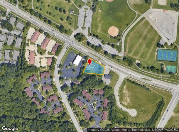  640 E Dayton Yellow Springs Rd, Fairborn, OH Parcel Map