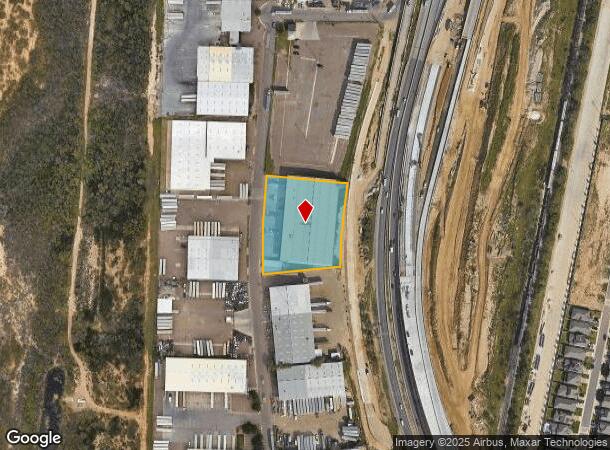  9117 San Mateo Dr, Laredo, TX Parcel Map