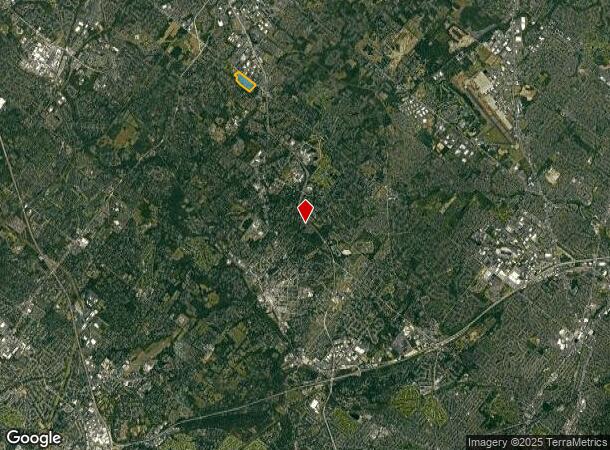  1613 Evans Rd, Ambler, PA Parcel Map