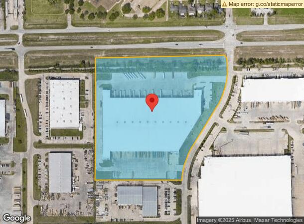  4100 Malone Dr, Pasadena, TX Parcel Map