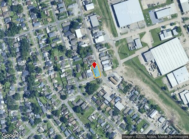 500 Hickory Ave, New Orleans, LA Parcel Map
