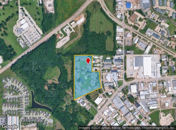 90 N Luke St, Lafayette, LA Parcel Map