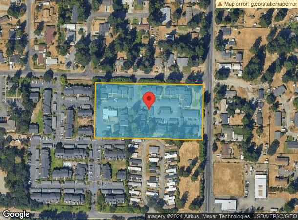  10614 Ainsworth Ave S, Tacoma, WA Parcel Map