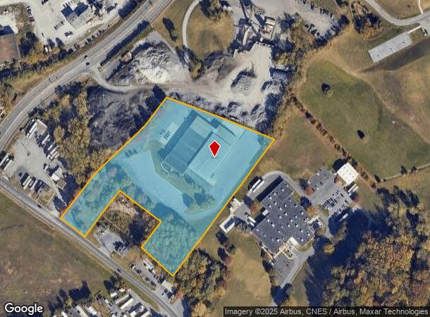  1680 Country Club Rd, Harrisonburg, VA Parcel Map
