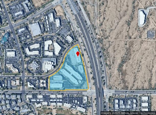 8777 E Hartford Dr, Scottsdale, AZ Parcel Map